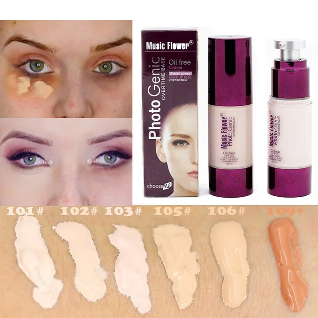 Aliexpress.com : Buy Face Foundation Cream Concealer Waterproof Brighten Base Makeup Liquid ...