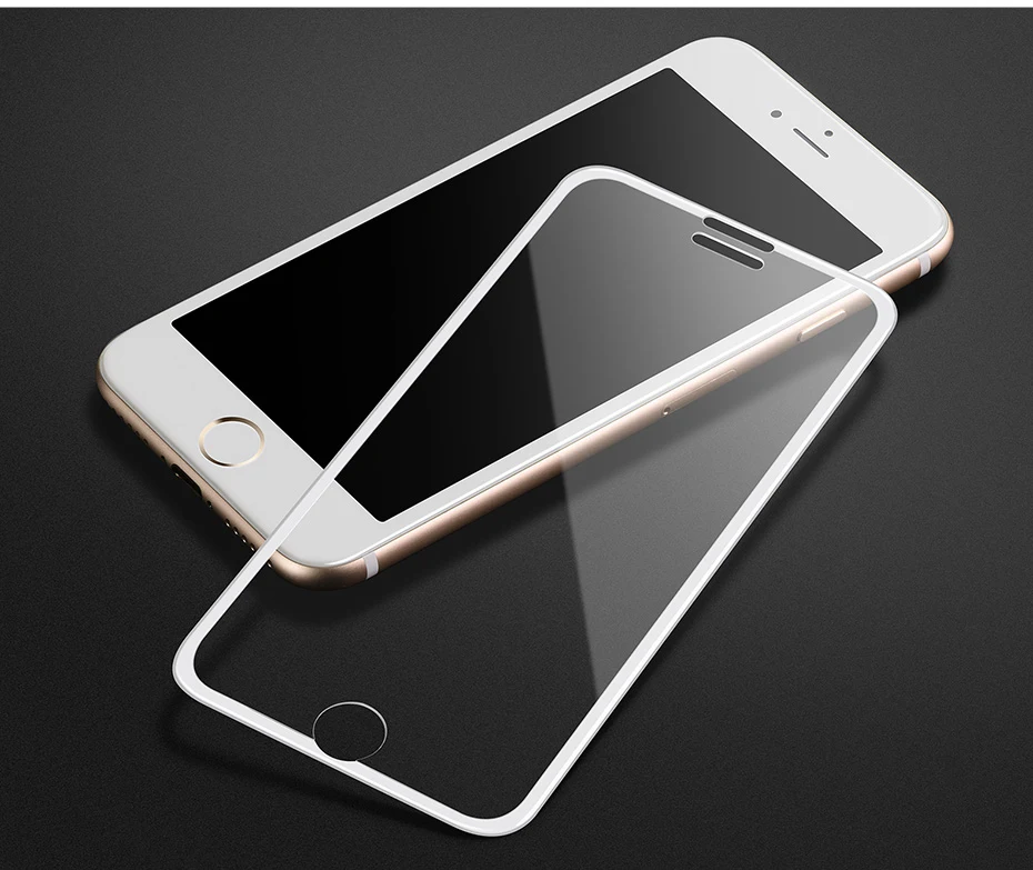 HOCO полное покрытие защитное закаленное стекло для iPhone 7 8 Plus 3D протектор экрана для iPhone 8 7 Защита на пленке