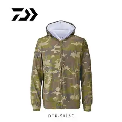 

2018 NEW DAIWA Fishing clothes summer DAWA coat Long sleeve Sunscreen Breathable DCN-5018E Cold sensation DAIWAS Free shipping