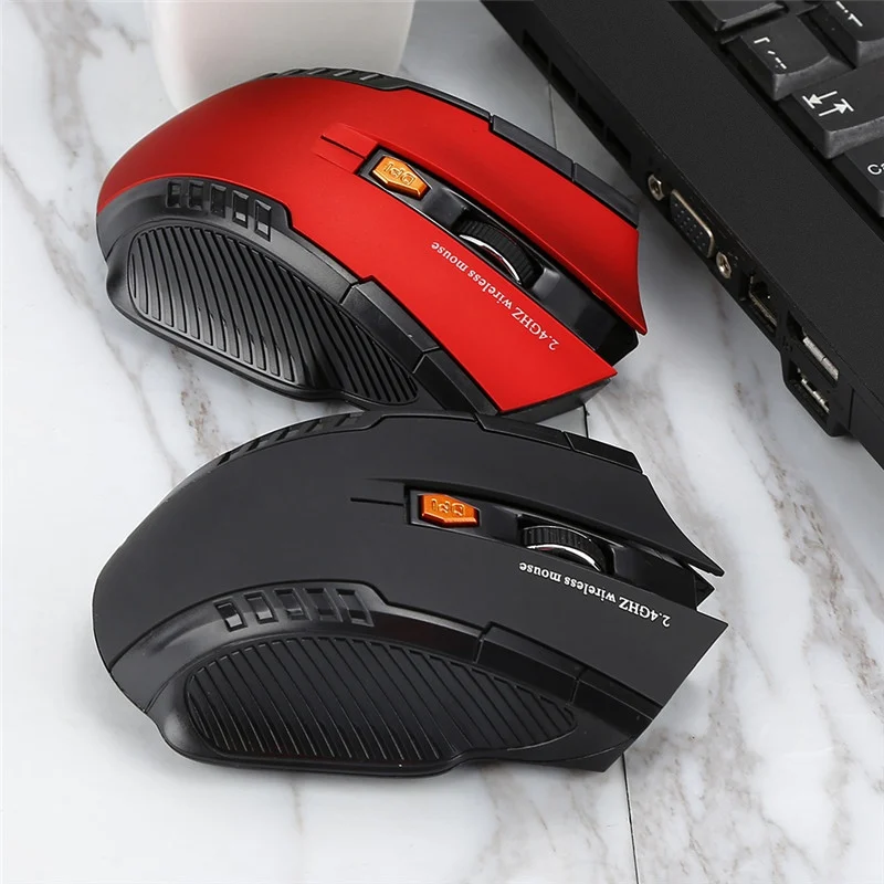 Professional Wireless Mouse 1200DPI 2.4G Gaming Mouse Laser Mouse Gamer Silence Built-in Battery Computer Mice For PC Laptop Professional Wireless Mouse 1200DPI 2.4G Gaming Mouse Laser Mouse Gamer Silence Built-in Battery Computer Mice For PC Laptop