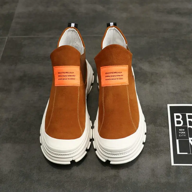 Ceny Super gorąca wyprzedaż męskie zamszowe botki mężczyźni jesienne buty rekreacyjne buty buty męskie trampki buty VV 20