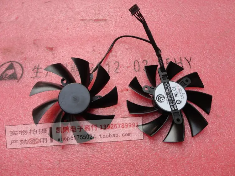 Охлаждающий вентилятор для видеокарты EVGA GTX760 GTX770 geforce gtx 760 | Компьютеры и офис