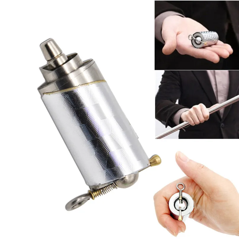 1pc Staff Portable Martial Arts Metal Magic Pocket Bo Staff- High Quality Pocket Outdoor Sport Stainless Steel Magic Wand #25d20 (2)