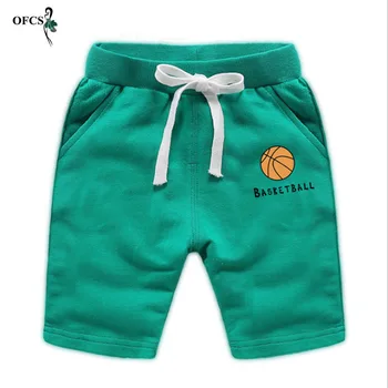 OFCS Baby Boys Shorts Trousers For Boy Girls Shorts Children's Cotton Sports Boys Beach Shorts Kids Boys Short Motion Pants 2-12 3