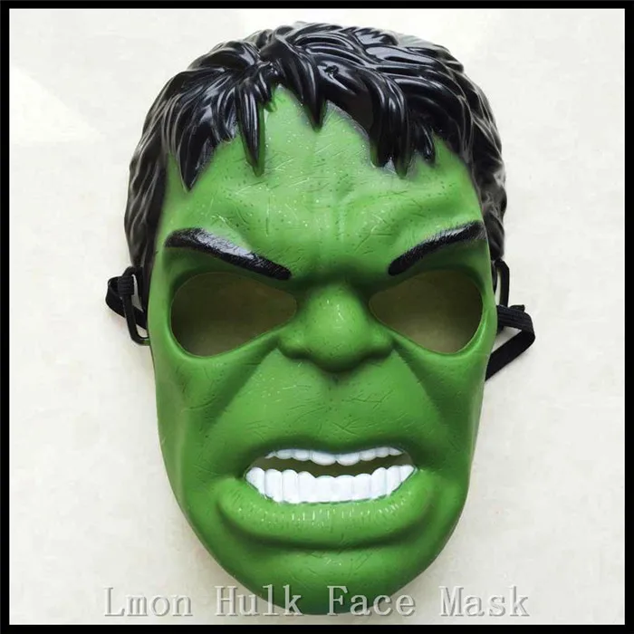 

Free shipping Halloween Party Cosplay Head PVC mask cartoon hulk mask for carnival and party halloween Fancy Costume Toys