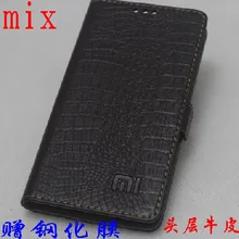 Высокое качество Корова для Xiao mi Mix Pro 6,4 дюймов из натуральной кожи Тонкий флип кожаный чехол для телефона для Xiaomi mi x