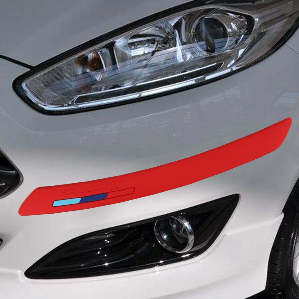 2pcs Anti-Scratch Sticker Edge Corner Strips Bumper Protective Guard Bar Bumper Crash Styling Moulding Car Anti-collision Strip