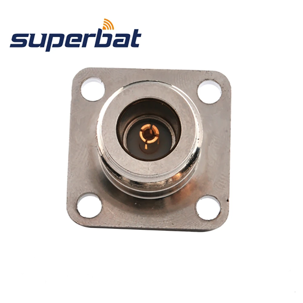 

Superbat 5pcs SMA-N Adapter SMA Female to N Jack Flange/Panel with O-ring Straight RF Coaxial Connector