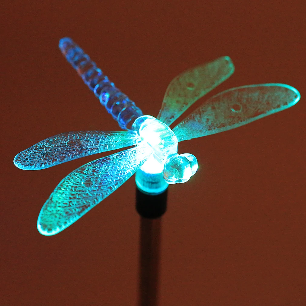 

Multicolor LED Solar Light Outdoor Dragonfly/Butterfly/Bird Lawn Lamps Solar LED Path Light Outdoor Garden Lawn Landscape Lamp