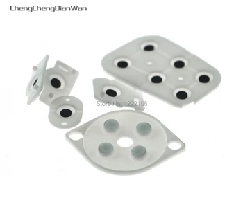 

ChengChengDianWan NEW Rubber Repair Replacement Parts for N64 N 64 Controller Joy Pad Silicon Pad Conductive buttons 5sets/lot