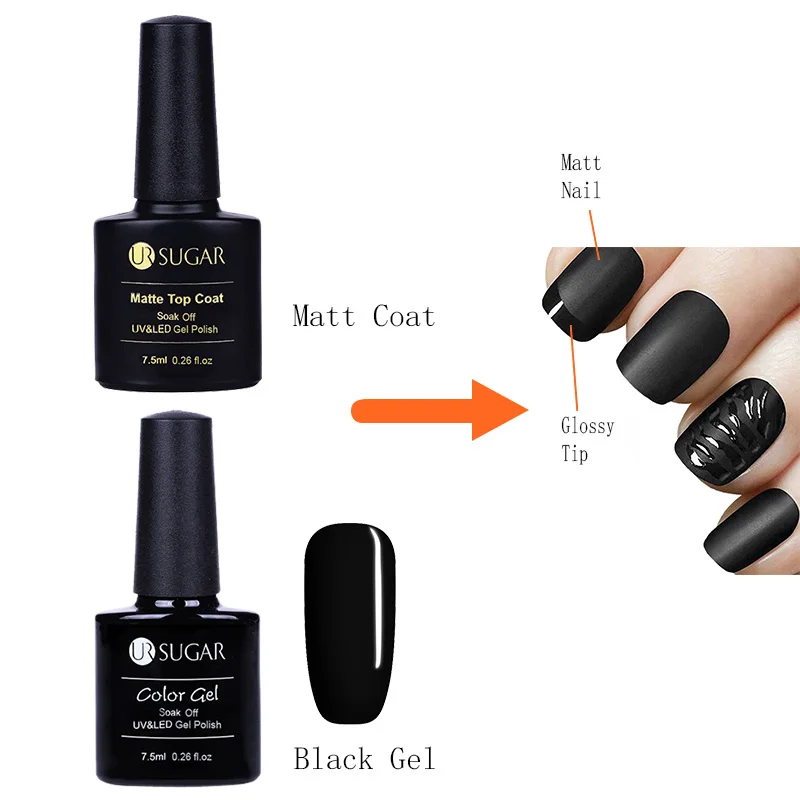 ur sugar matte top coat