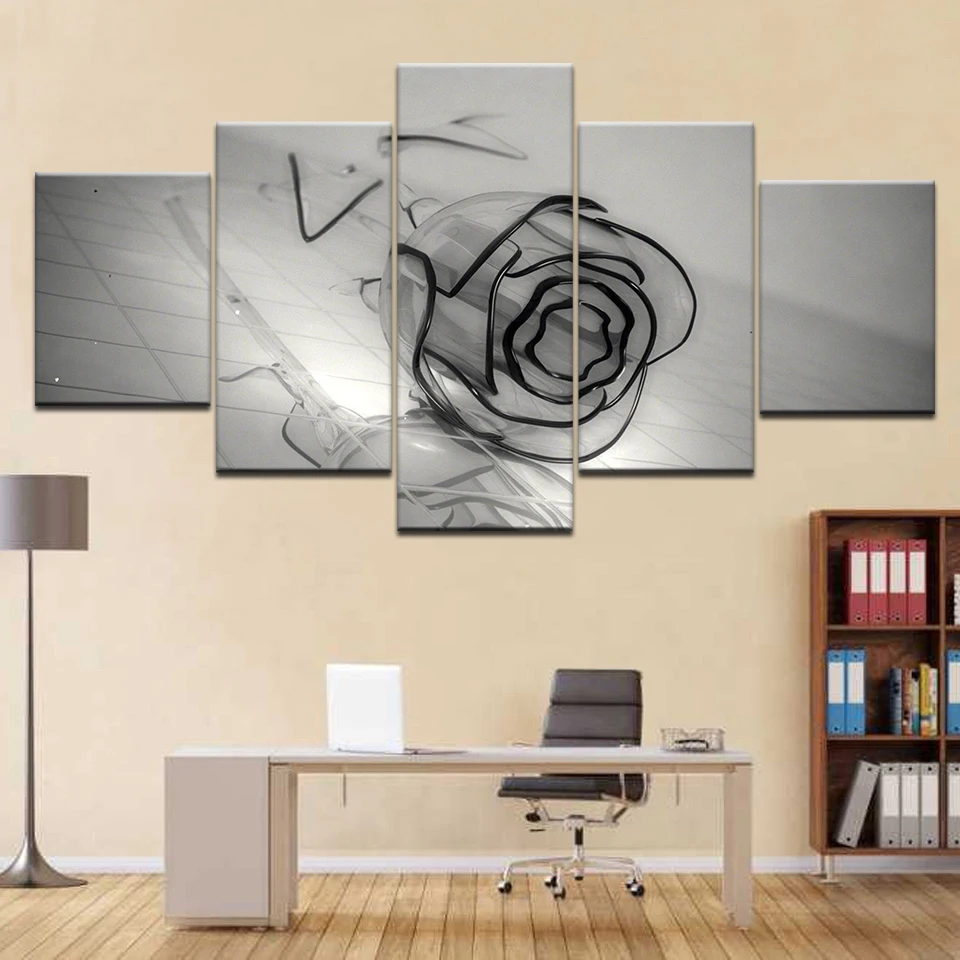 Modular Poster Wall Art Decor Canvas Paintings Home Decor Framework