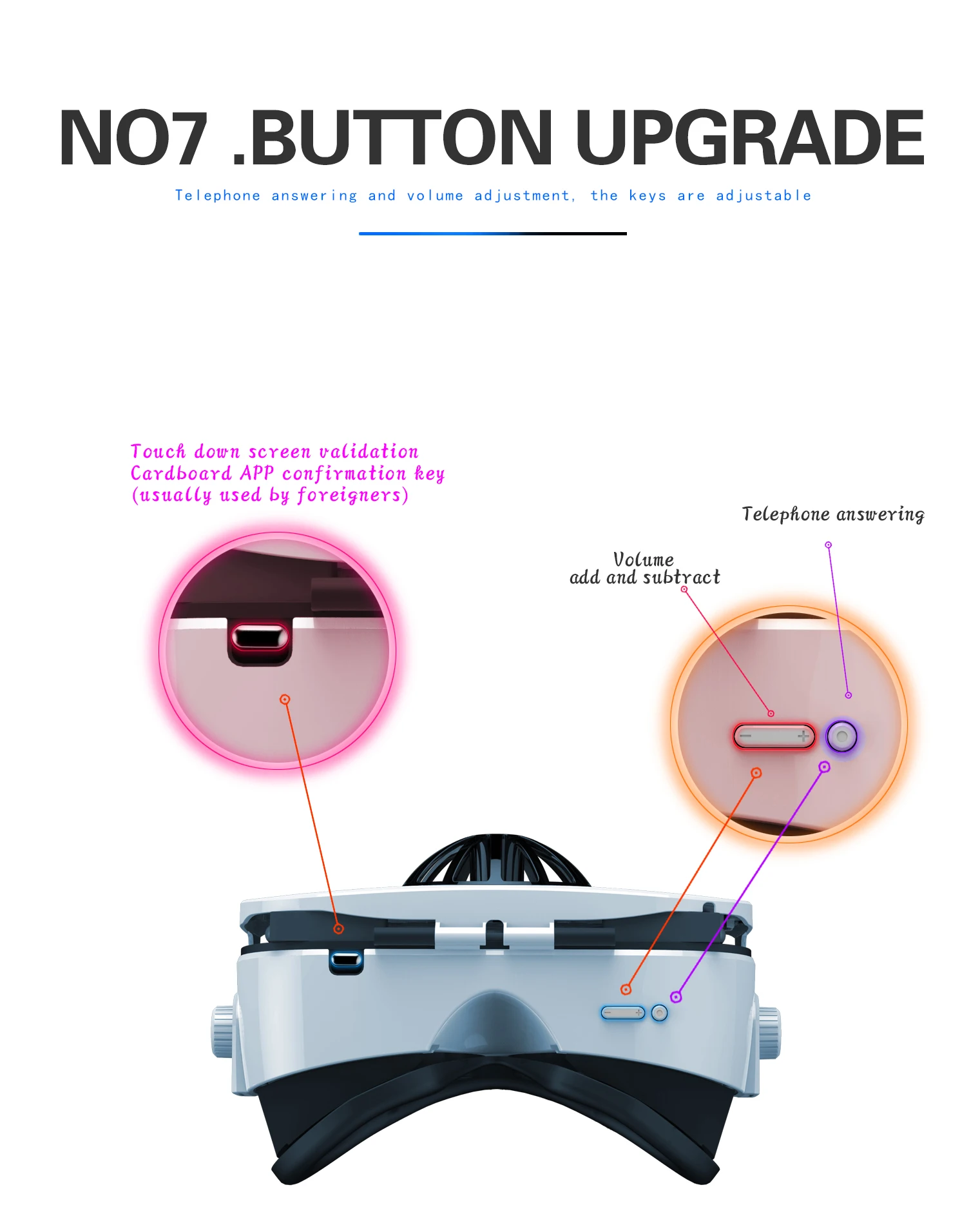 Ventilador de refrigeração óculos de realidade virtual