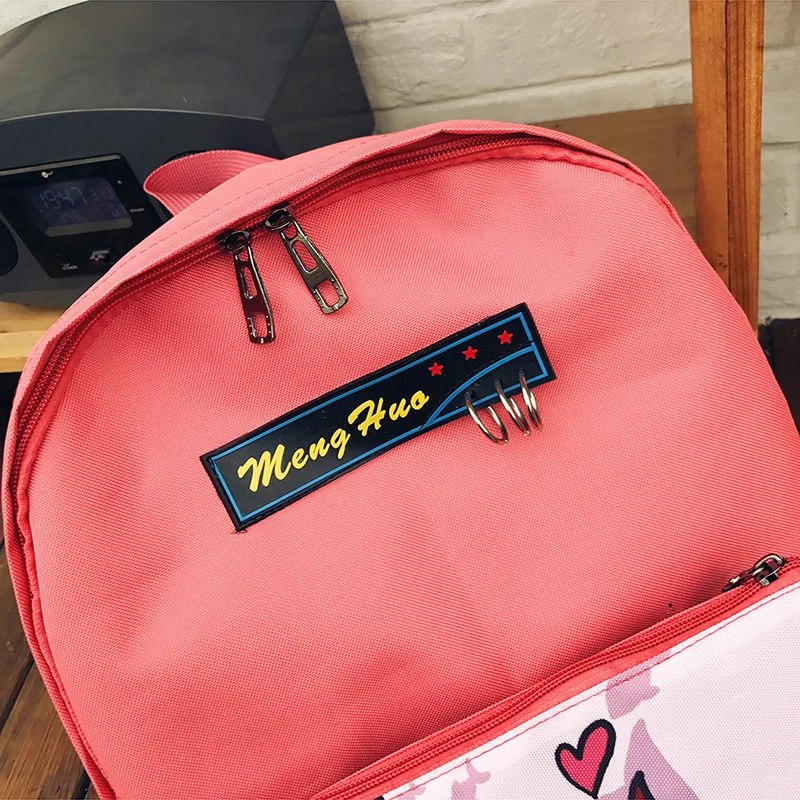 2017 Hot Multifuncional Personalized Detachable Pocket Backpack Fashion Separable Shoulder Bag 2pc School Bag Casual Travel Bags (41)