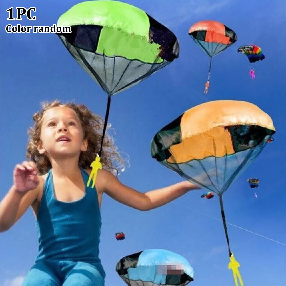 

Game Imitate Educational Gift Kids Sports Outdoor Funny Mini Children Parachute Toy Play Soldier Hand Throwing