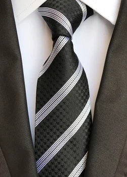 

8CM Fashion Men Tie Stylish Diagonal Striped Necktie Cravate