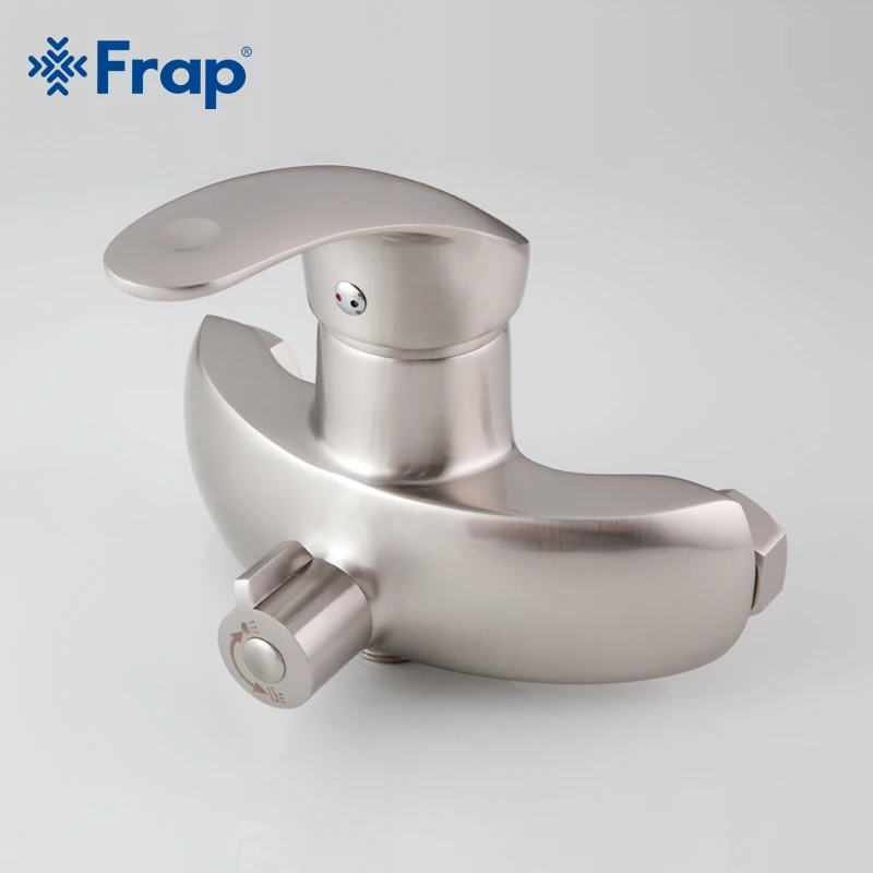 Frap Nickel Brushed Bathroom shower faucet Brass