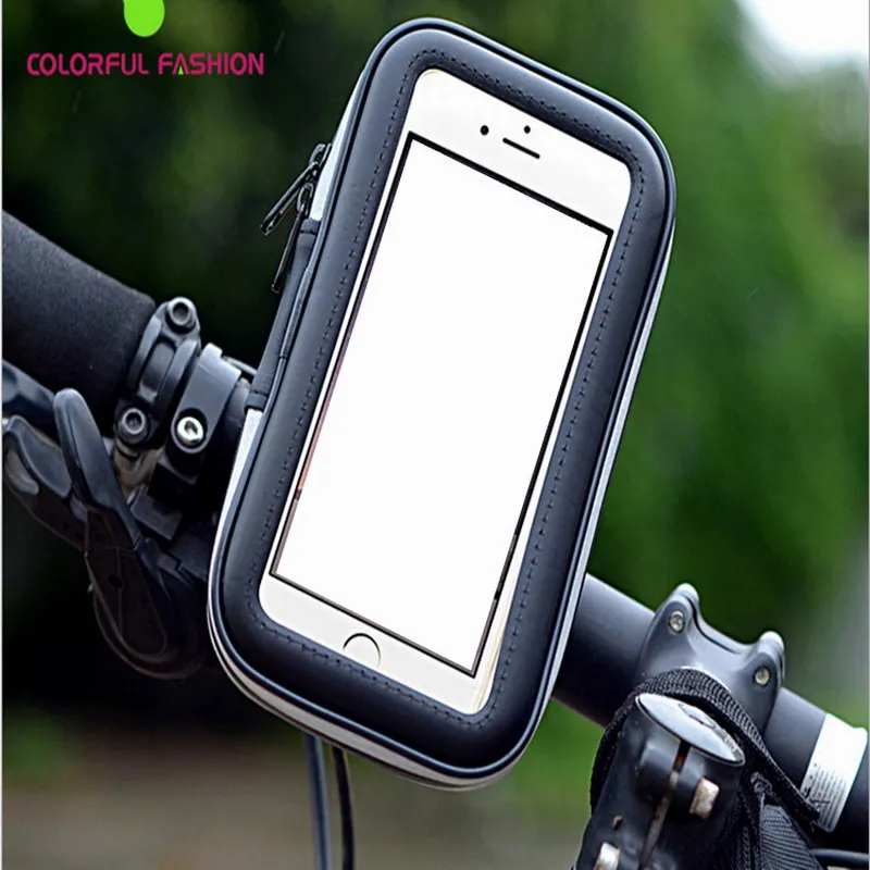 Bike Bicycle Phone Bag Rainproof Touch Screen Cell Phone Holder Bicycle