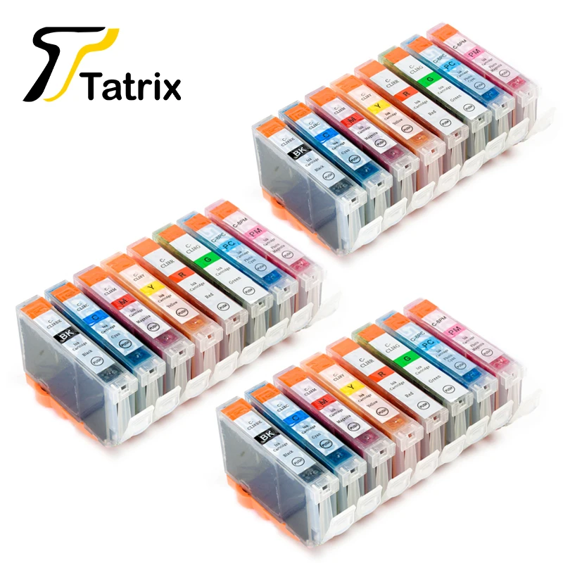 24PCS For Canon CLI 8 Compatible Ink Cartridge With Chip For Canon PIXMA iP3300 iP4200 iP4300
