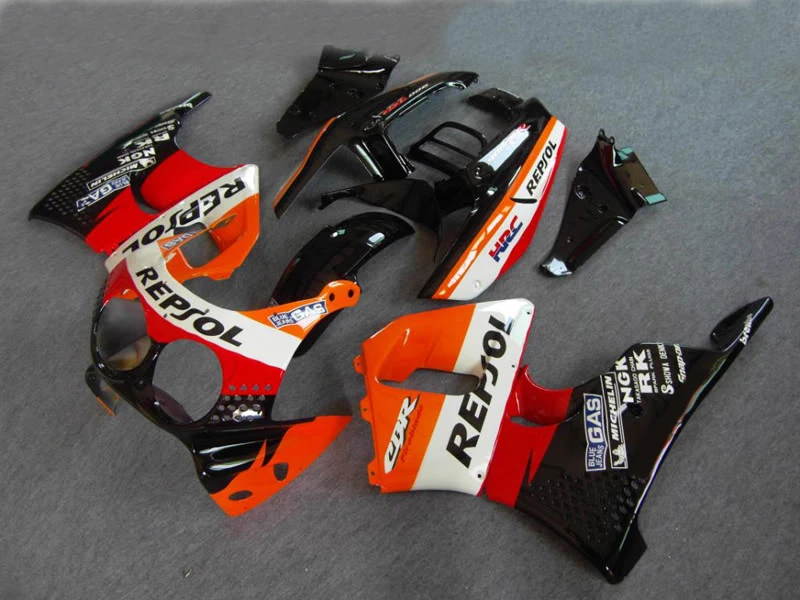 

Motorcycle Fairing kit for HONDA CBR900RR 893 91 92 93 94 95 CBR 900RR 1991 1995 ABS Red Orange black Fairings set+gifts HN01