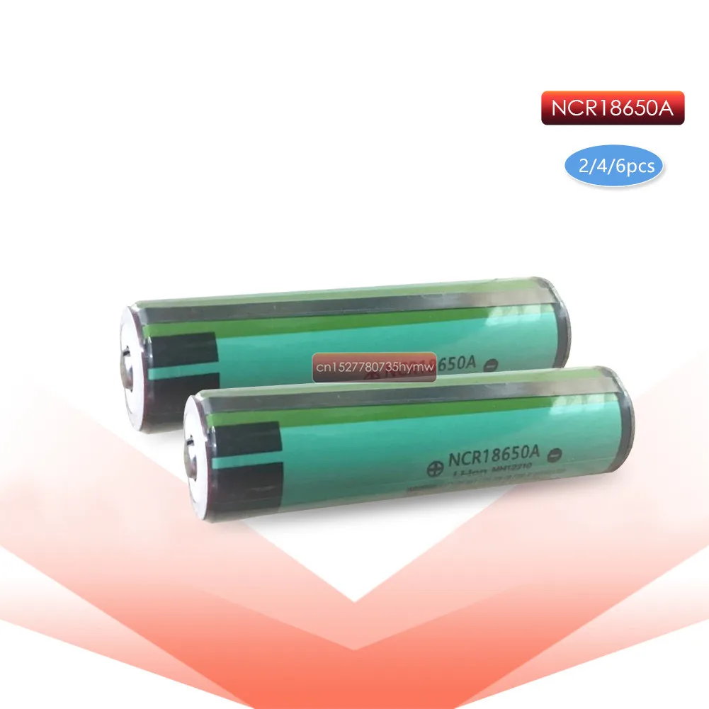 

100% Panasonic Original PCB Protected NCR18650A 3.7v 3100mah 18650 Lithium Rechargeable Battery Flashlight Battery