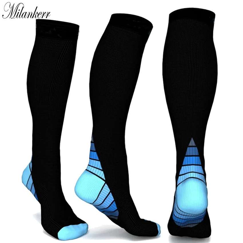 Milankerr Outdoor Compression Socks Women Men Basketball Running