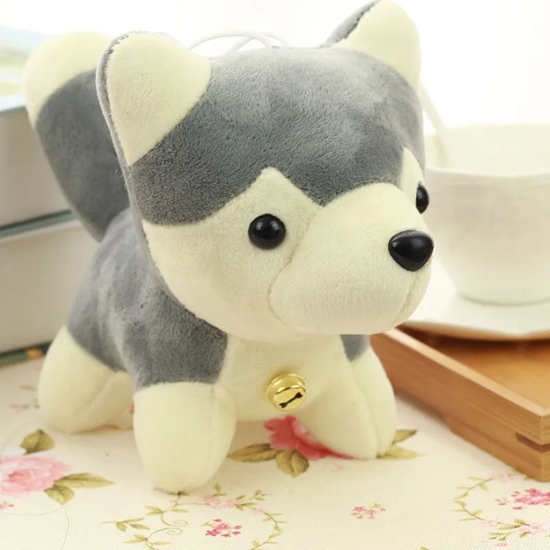 Cute Husky Plush Toy Simulation Dog Stuffed Plush Animal Doll Kids