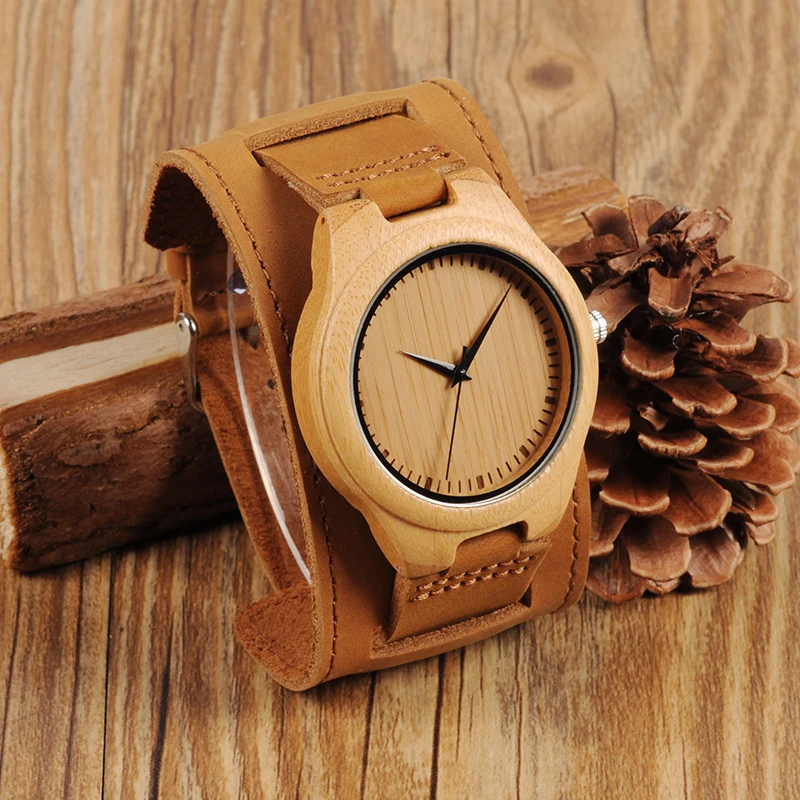 bamboo leather watch (12)