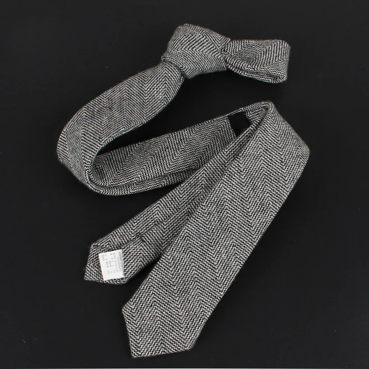 Новый Высокое качество 150 см длинный галстук модный бренд 100% шерсть 5 см галстуки для Для мужчин узкий Повседневное узкие Для Мужчин's