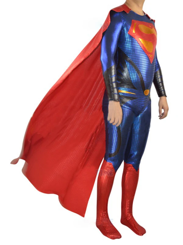  DC Comics Super Heroes 2014 new superhero Superman costume zentai Superman Halloween party costumes