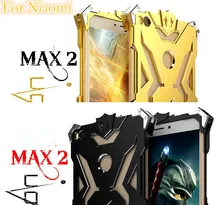 Для Сяо Mi Max 2 Чехол zimon Железный человек из металла Алюминий защита телефона чехол для сяо mi Mi Max 2