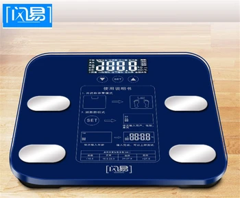 

Bathroom Body Weight Scale Scales Glass Smart Household Electronic Digital Floor Weight Balance Bariatric LCD Display PK xiaomi