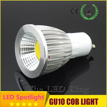

10X COB chip GU10 E27 GU5.3 LED lamp 3W 5W 7W 85~265V Warm / Cold white DIMMABLE LED bulb Spotlight 120 Beam Angle