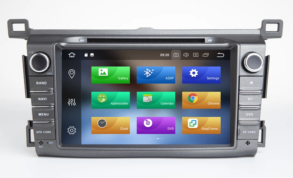 8'' Car DVD GPS player For Toyota RAV4 RAV 4 2013-2016 Octa core Android 8.0 WIFI 4GB RAM+32GB ROM DVR USB Radio Navi BT DAB MAP