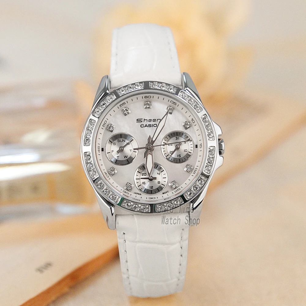 Casio watch Fashion diamond waterproof quartz watchSHN-3012L-4A SHN-3012GL-7A SHN-3012D-4A SHN-3013L-7A SHN-3013D-7A