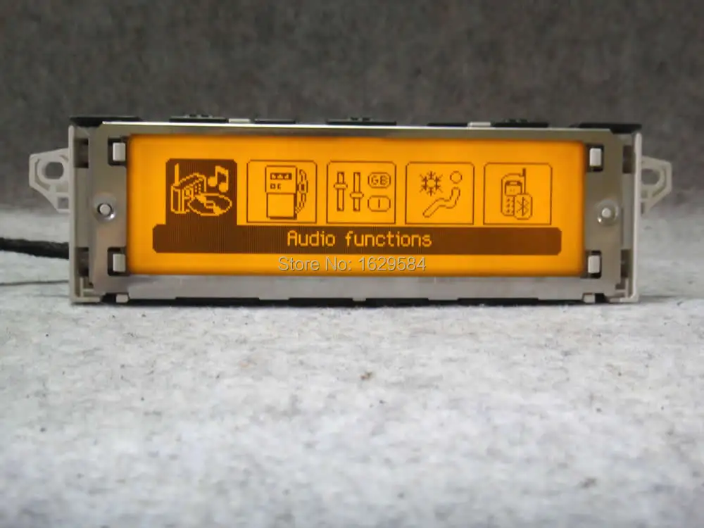 Монитор Поддержка USB dual-zone air Bluetooth желтый дисплей монитор черный корпус для peugeot 307 407 408 citroen C4 C5