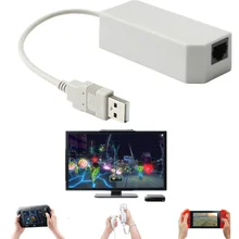 USB Интернет Ethernet LAN Сетевой разъем кабель подключи и играй для переключателя kingd NS для wii/U LAN сетевой адаптер высокая скорость