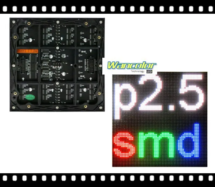

factory price /P2.5 indoor fullcolor RGB SMD Led Display Module 160mm*160mm Unit Module/ Led Display Board