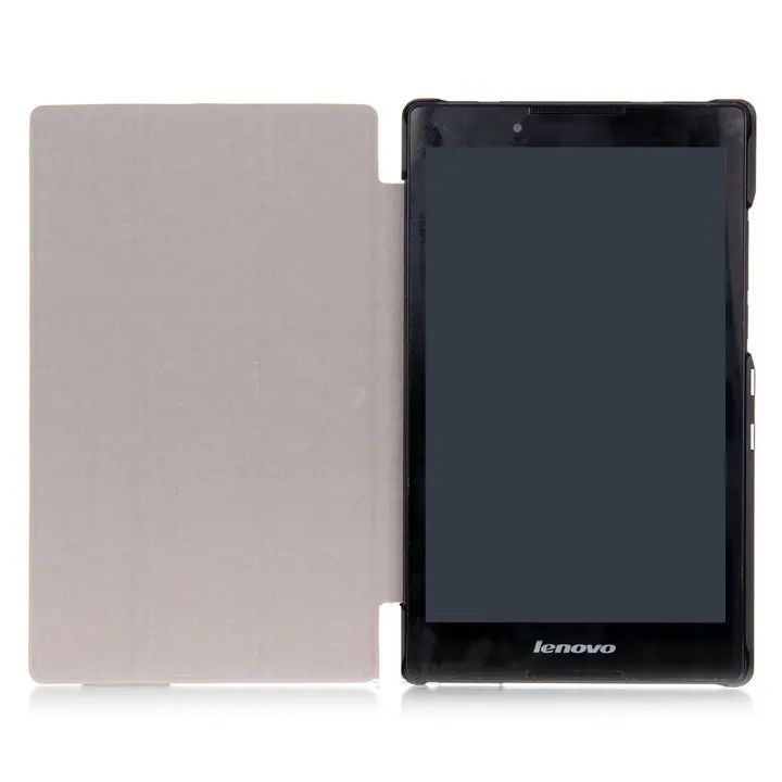 3 в 1 кожаный чехол книжка для планшета Lenovo Tab 2 A8 50 50F + Защитная пленка экрана