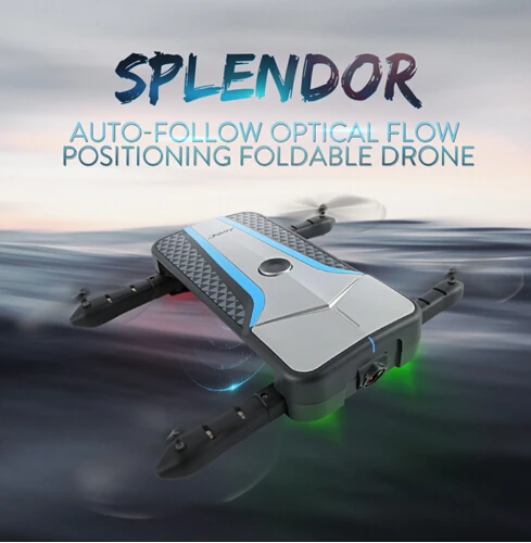 

JJRC H62 Selfie Wifi FPV 720P Camera Foldable Drone RC Helicopter Quadcopter Drone Optical Positioning Auto-Follow