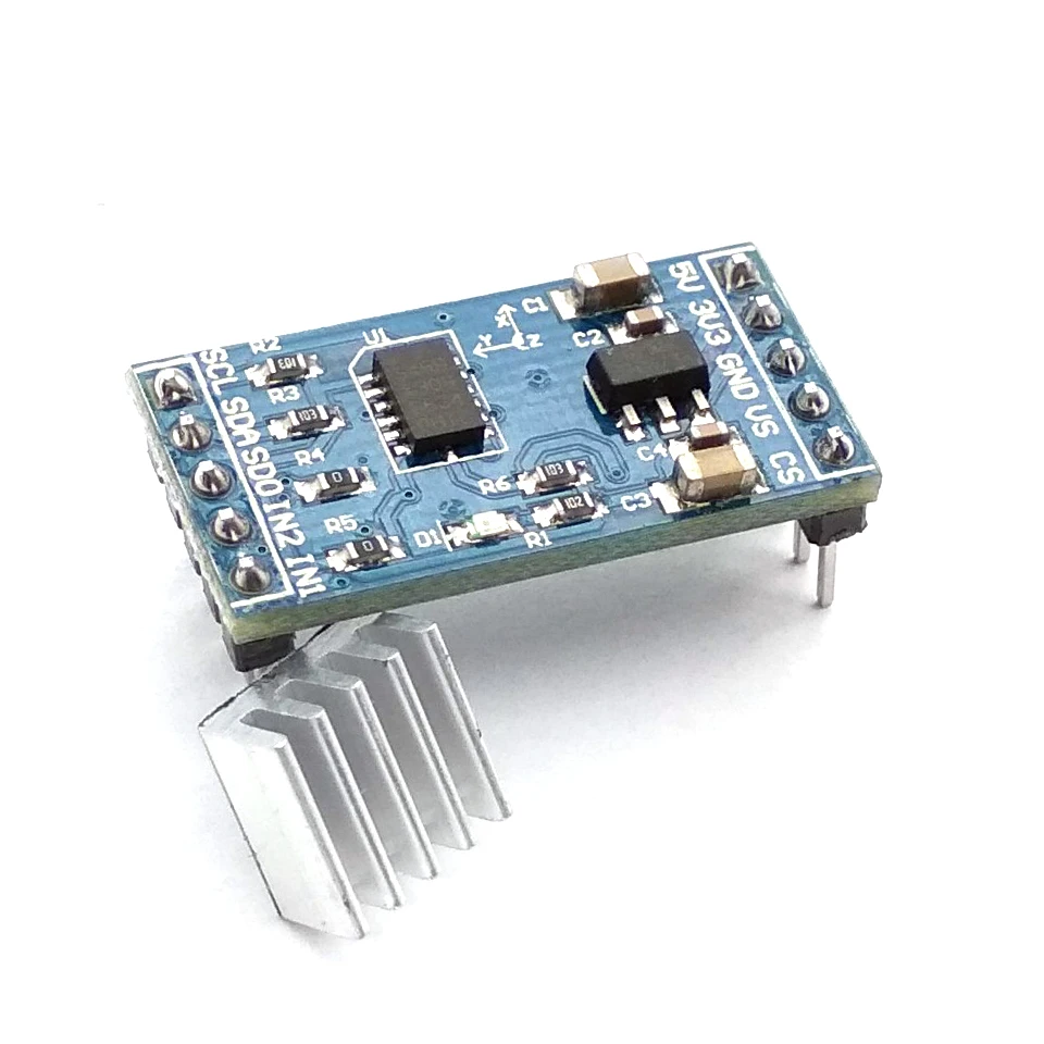 ADXL345 3 осевой цифровой датчик гравитации модуль ускорения наклона для|sensor