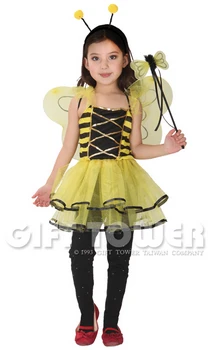new yellow bee design costumes halloween costumes for little girls cute party girl dresses retail - Bee Halloween new yellow bee design costumes halloween costumes for little girls cute party girl dresses retail - Bee Halloween