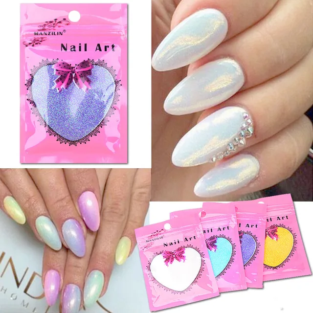 Mermaid Glitter For Nails Dip Powder Pearl White Pink 10g Bag Mermaid Glitter For Nails Dip Powder Pearl White Pink 10g Bag Shimmer And Shine Sugar