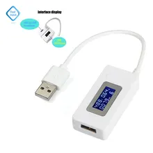 font b USB b font LCD DIY Voltmeter Charger Capacity Current Detector Voltage font b