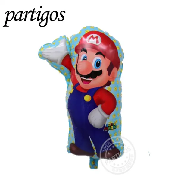 10pcs super mario balloons baby birthday party mario bros mylar balloon decor supplies childrens classic toys - Bebe Mario 10pcs super mario balloons baby birthday party mario bros mylar balloon decor supplies childrens classic toys - Bebe Mario