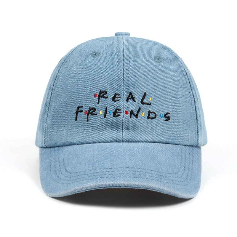 2018 العلامة التجارية أصدقاء حقيقيين قبعة الإمالة نادر البيسبول كاب أشعر مثل بابلو Snapback كاب كاني نعرفكم الورك هوب أبي قبعة الرجال والنساء