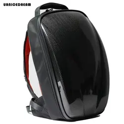 Ручная система XOS89 карбоновое волокно URNICEDREAM ручной работы жесткий корпус портативный спортивный рюкзак для автомобиля сумка