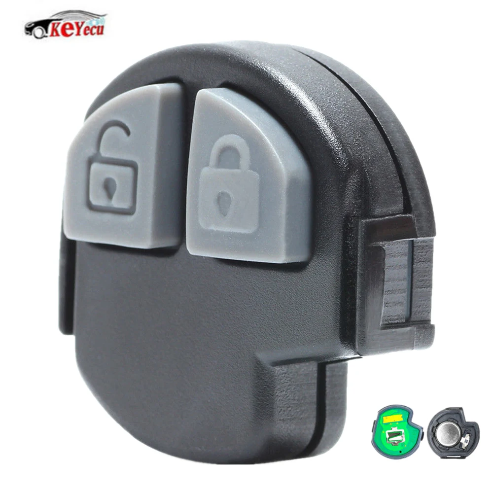 

KEYECU Keyless Entry Remote Key Board 2 Button 433MHz(4Y-TS002) Fob for Suzuki Swift after 2008
