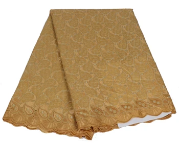 

African Lace Fabrics High Quality For Men Cotton Embroidery Lace Fabric Swiss Voile With Stones Swiss Voile Lace In Switzerland