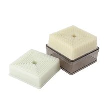 Пищевой пластиковый нейлон квадратный резак для печенья 9 шт. формы для печенья DIY Инструменты для выпечки